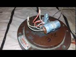 This installation/service manual enables a qualified technician to install, service. Ceiling Fan Capacitor Connection Youtube