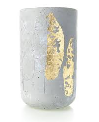 Concrete Vase Gold Selbermachen Beton Diy Vase Keramik Ideen