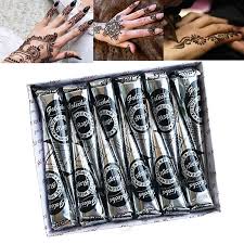 High quality professional artist tattoo supplies. Golecha 12pcs 25g Natural Black Mehndi Henna Cones Indian Henna Tattoo Paste For Temporary Tattoos Sticker Mehndi Body Paint Body Paint Aliexpress