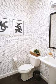 Wallpapering The Powder Room A How To Video Merrick S Art Powder Room Small Bathroom Decor Bathroom Wallpaper