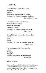 Nazim Hikmet Turkish Author Most Beautiful Love Quotes You Poem Words