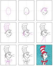 Check spelling or type a new query. Draw The Cat In The Hat Art Projects For Kids