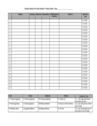 12 Printable Behavior Tracking Sheet Pdf Forms And Templates