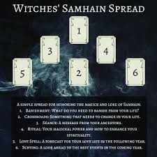 Happy Halloween Happy Samhain Happy All Hallows Eve To The Southern Hemisphere Ane One More Day To Go Samhain Tarot Tarot Spreads Tarot Learning