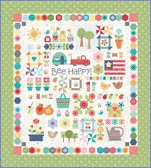 Lori Holt Bee Happy Quilt Quilt Kit Quilts Farm Quilt