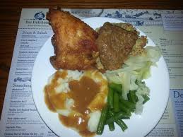 Here is my easy cube steak recipe that's so tasty and a very quick meal. Pan Fried Baked Chicken Cube Steak Gravy Stuffing Cabbage Grn Beans Mashed Potatoe Gr Picture Of Der Dutchman Walnut Creek Tripadvisor
