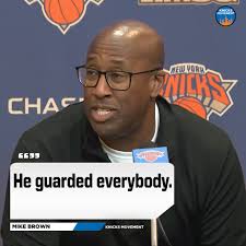 Mike Brown credits Josh Hart's "phenomenal" performance tonight: