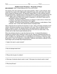 The properties of water are different from the two elements that make it up because water (h2o) is a liquid while hydrogen and oxygen (o) are. 30 Properties Of Water Worksheet Answers Biology Worksheet Resource Plans