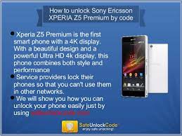 You can remove password or pin or pattern lock easily. How To Unlock Sony Ericsson Xperia Z5 Premium By Code