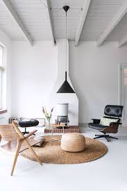 Rattan Rug And Modern Home Decor Sfgirlbybay Minimalism Interior Interior Design Examples Minimal Interior Design