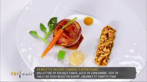 ballotine de volaille farcie par michel sarran photos top chef recettes de cuisine ballotine ballotine de volaille