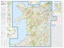 Ordnance survey (os) is the national mapping agency for great britain.2 the agency's name indicates its original military purpose (see ordnance ordnance survey maps remain in copyright for fifty years after their publication. North And Mid Wales Ordnance Survey Tour Map Bike Ride Maps