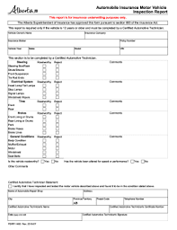 If you're a driver with uber in ontario, quebec, alberta, nova scotia, new brunswick, or newfoundland, please talk with your broker about making sure you have appropriate personal car insurance coverage. Alberta Out Of Province Inspection Checklist Pdf Fill Online Printable Fillable Blank Pdffiller