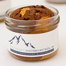 Glas online kaufen bei glas wiwianka marienfeld. Kuchen Im Glas Als Werbegeschenk Munchen Werbeartikel De