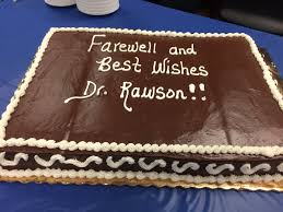 If the guest of honor has a favorite flavor make sure to use that recipe, and then get creative with the decorations. Send Off Party Cake Message Wiki Cakes