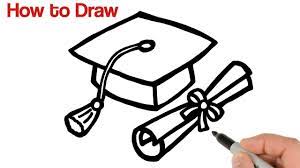 How to properly translate your diploma into english? How To Draw Graduation Cap And Diploma Youtube