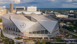 5 Reasons Mercedes Benz Stadium Is The World S Most Sustainable Sport Venue Stadium Nfl Stadiums Mercedes Benz