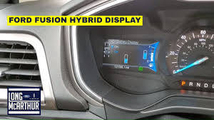 Get the facts around hybrid battery packs and how long they last. How To Use The Ford Fusion Hybrid Productivity Display Youtube