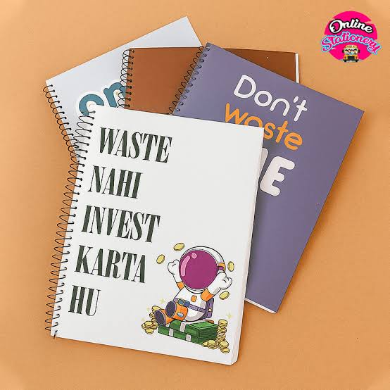 Spiral Notebook Register For College And University Notes 360 Pages, A4 Size