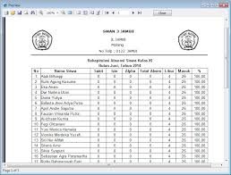 Check spelling or type a new query. Rekapitulasi Absensi Siswa Pada Software Absensi Siswa