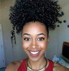 Learn The Puff Hairstyle The Easiest Way Possible Natural Hair Styles Hair Puff Curly Hair Styles