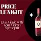 Half Price Bottle Night & Live Music event image