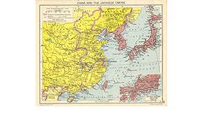 Heavyweight matte museum quality archival paper at 250 g/sqm. Amazon Com World War 2 Japanese Occupied China Korea Taiwan Hong Kong 1942 Old Map Antique Map Vintage Map Printed Maps Of China Posters Prints