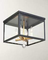 It has a metal shade with an aluminum finish, which helps disperse the looking for a stylish flush mount ceiling light fixture for your home? Crystorama Lighting Horchow Com