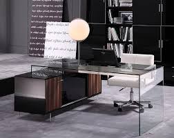 Glamour Modern Office Desk 02 Desks Contemporary Office Desk Modern Office Desk Office Furniture Modern