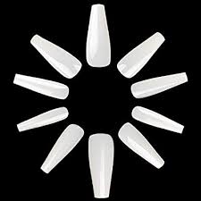 But, that doesn't mean you can't have it with shorter nails. Makartt 500pcs Coffin Nails Natural Ballerina False Nails Tips Long Full Cover Acrylic Fake Nails 10 Sizes A 02 Natural Buy Online At Best Price In Uae Amazon Ae