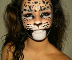 This Look Was Created Using Special Effects Make Up Leopard Makeup Animal Makeup Halloween Costumes Makeup