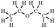 Diethyl ether, or simply ether, is an organic compound in the ether class with the formula (c2h5)2o, sometimes abbreviated as et2o (see pseudoelement symbols). Diethyl Ether Formula Structure