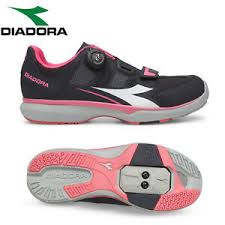 Details About Diadora Gym Womens Spd Cycling Shoes Black Pink