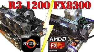 So in short my question is will the new ryzen 3 1200 outpreform the fx 8350 in games? Ryzen R3 1200 Vs Fx8300 Youtube