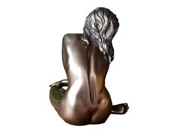 Nude Naked Female Statue Cold Cast Bronze & Resin Statue Sculpture Erotic  Art 12 cm - Greek Artworks