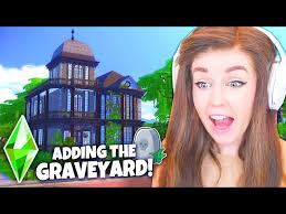 I spent 3 days remaking the GOTH Family household (complete with OG  graveyard!)