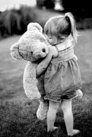Black And White Kids Hugging Girl With Teddy Bear Tumblr Google Images Picture On Visualizeus Bear Tumblr Teddy Bear Cute Kids