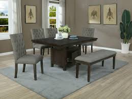 Maybe you would like to learn more about one of these? D316 6pc 6 Pc Darby Home Co Lona Rustic Dark Oak Finish Wood Storage Pedestal Dining
