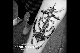 Những hình xăm đẹp nhỏ xinh ở cổ tay, vai hay sau gáy sẽ bất mắt và khiến bạn quyến rũ hơn. Y NghÄ©a Hinh XÄƒm Má» Neo Ä'á»— Nhan Tattoo