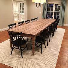 You can learn how to build a table with this simple tutorial that only requires a few items from the hardware store and some light woodworking. Extra Large Farmhouse Table Long Farm Table Custom Wood Etsy Large Farmhouse Table Long Dining Room Tables Modern Farmhouse Table