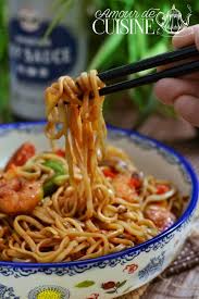 Recette De Nouilles Sautees Aux Crevettes Amour De Cuisine Recette Recette De Nouille Nouilles Sautees Aux Crevettes Recettes De Cuisine