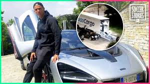 The total worth of cristiano ronaldo's cars collection is around $35 million! Why Did Cristiano Ronaldo Move The Cars Out Of His Garage In Turin Oh My Goal Youtube