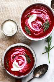 My Fave Clean Eating Beet Soup A K A Blender Borscht Beet Soup Beet Soup Recipes Borscht
