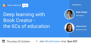 Deep Learning With Book Creator The 6cs Of Education Book Creator Deep Learning The Creator