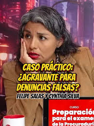 Los abogados Felipe Salas Zegarra y Cynthia Silva debatieron en LP:  ¿Agravante para denuncias falsas? 📌 Congreso de Jurisprudencia  Constitucional 📅 ¡Inscripciones hasta el 20 de septiembre! 📙 Si te ...