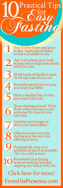 10 Practical Tips For Easy Fasting By Jamie Rohrbaugh Fast And Pray Prayer And Fasting Prayer For Today
