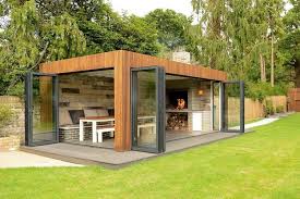 Die Perfekte Gartenkuche Bauen 70 Bilder Und Ideen Fur Ihre Eigene Sommerkuche Moderne Terrassen Terassenideen Und Modernes Poolhaus