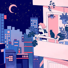 Neon Impasse City Girl City Drawing Anime City Aesthetic Anime