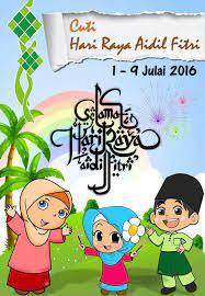 Cuti peristiwa hari raya aidilfitri. Sk Medan Jaya 21080 Marang Terengganu