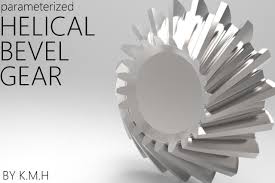 Helical Bevel Gear Free 3d Model In Other 3dexport